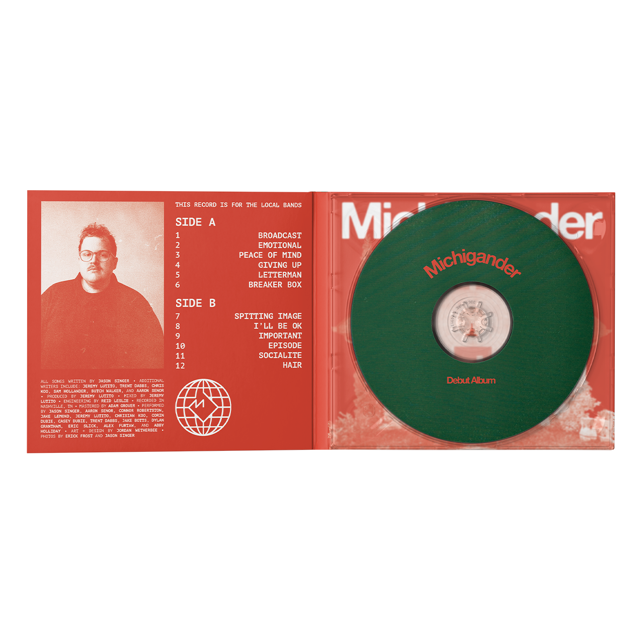 Michigander Debut Album CD