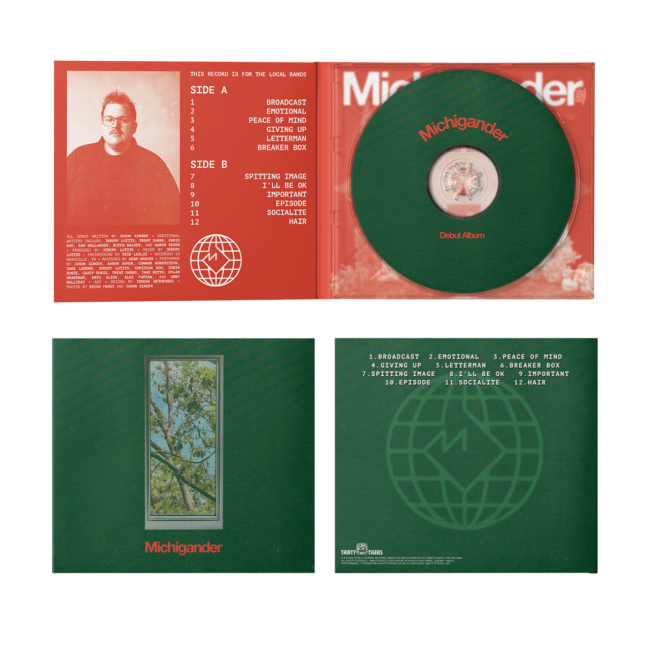 Michigander Debut Album CD