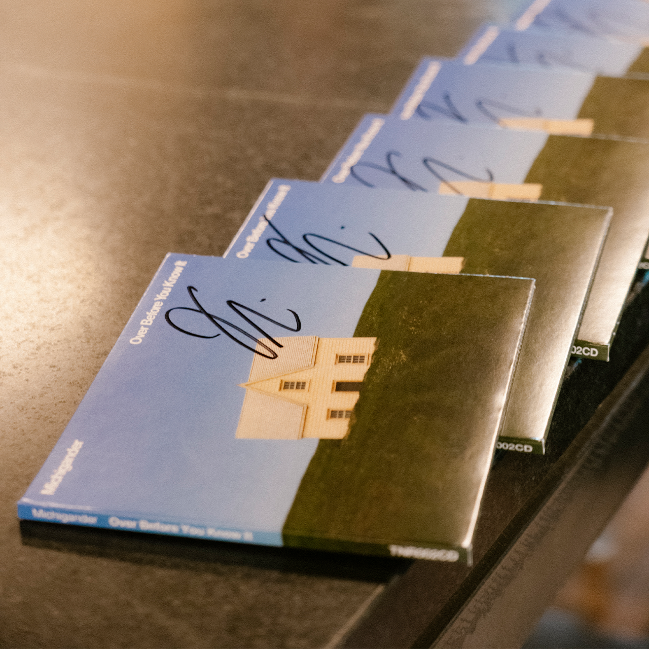 Autographed - Over Before You Know It CD